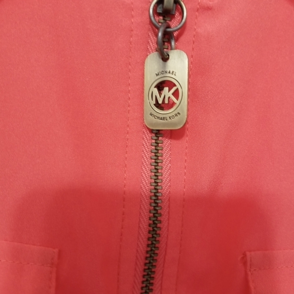 Michael Kors full zip roll tab sleeves "Shacket" - Picture 3 of 13